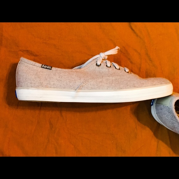 Keds Ortholite Tan Wool Sneakers - Picture 5 of 10